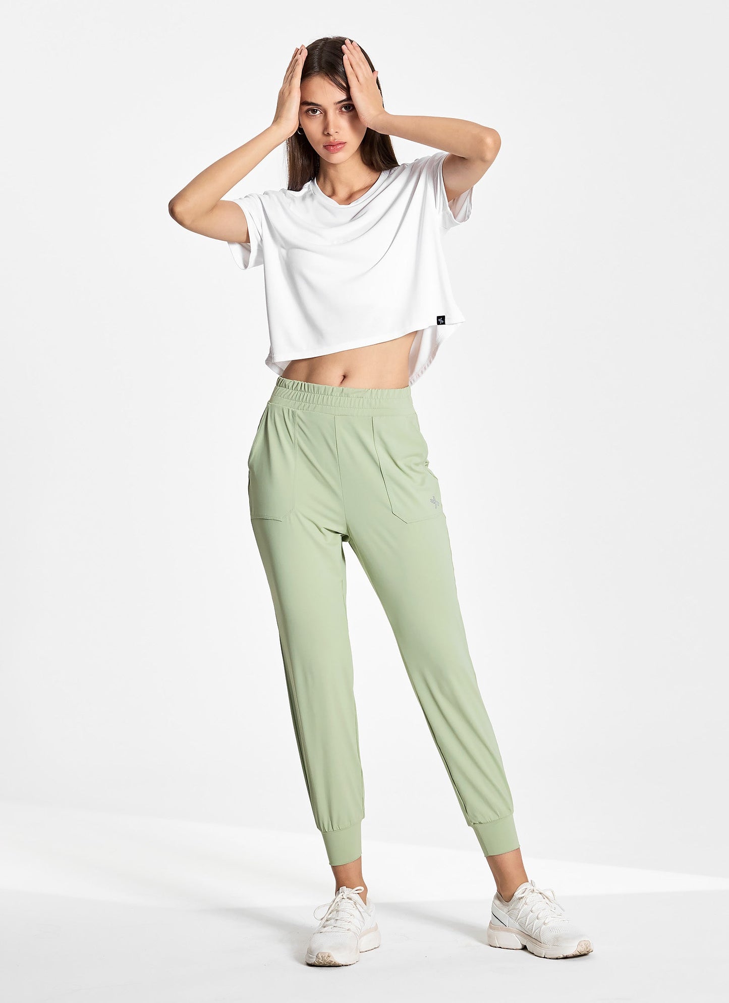 [Only New Member]Medium Feather In-Band Jogger Pants