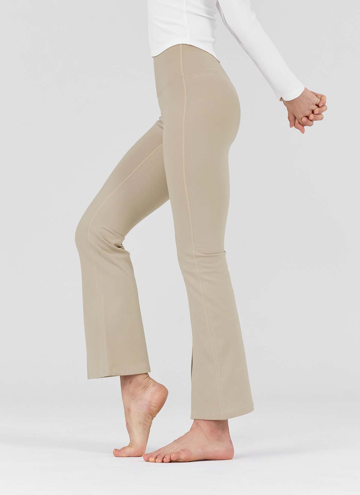 [Only New Member]XELLA Napping Boots Cut Slit Pants