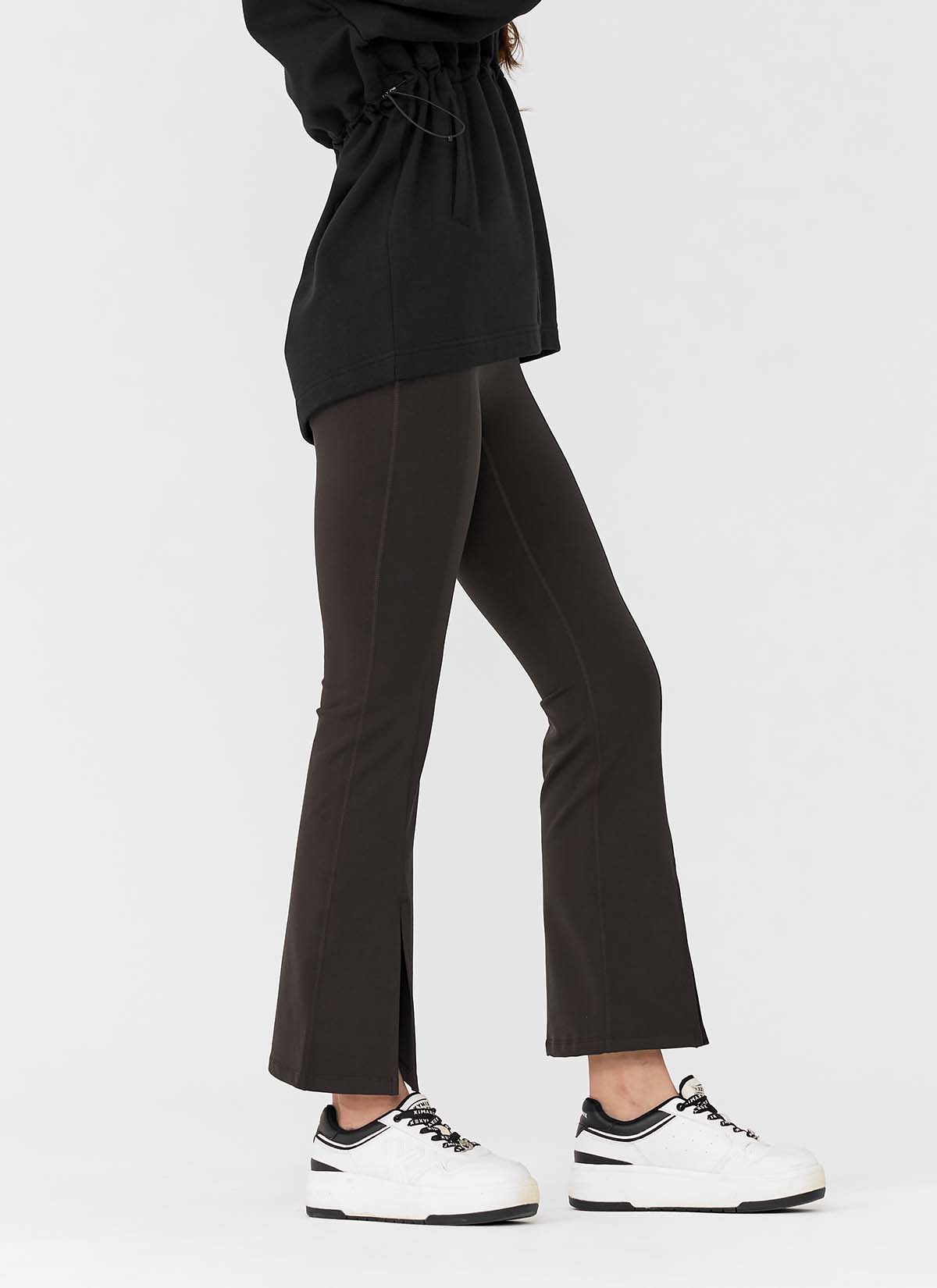 [Only New Member]XELLA Napping Boots Cut Slit Pants
