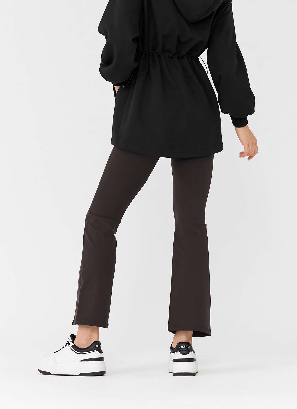 [Only New Member]XELLA Napping Boots Cut Slit Pants