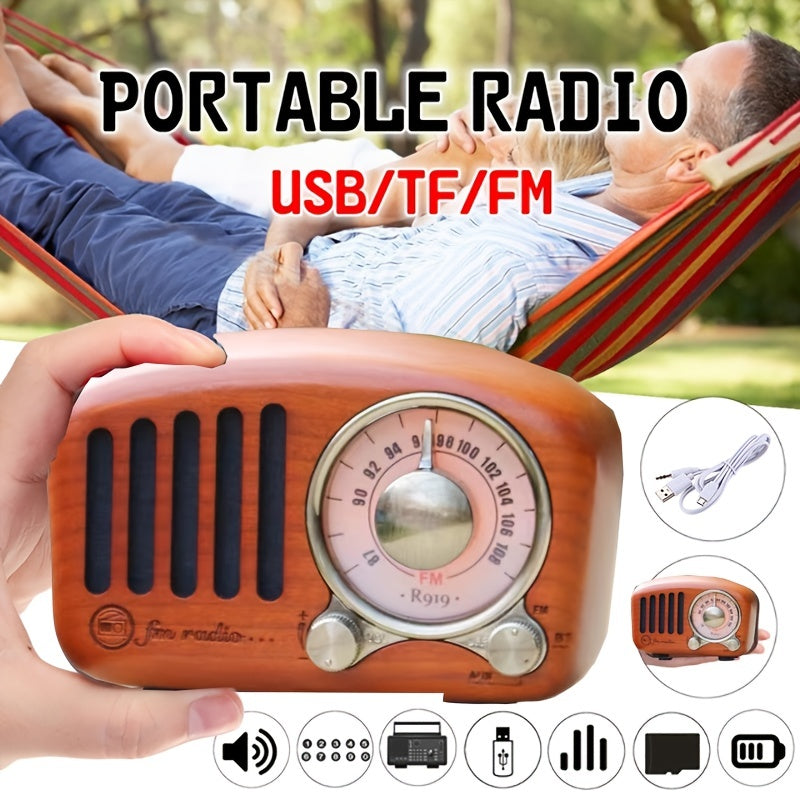 Walnut Radio R919- HMT17WR