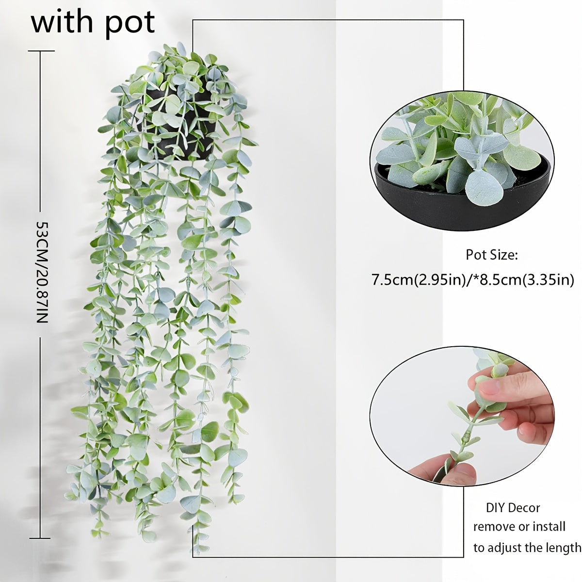 Artificial Eucalyptus Vine - RDW4