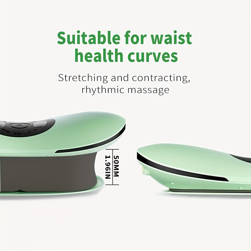 Electric Lumbar Massager with Heat, USB Rechargeable TJR5M8P