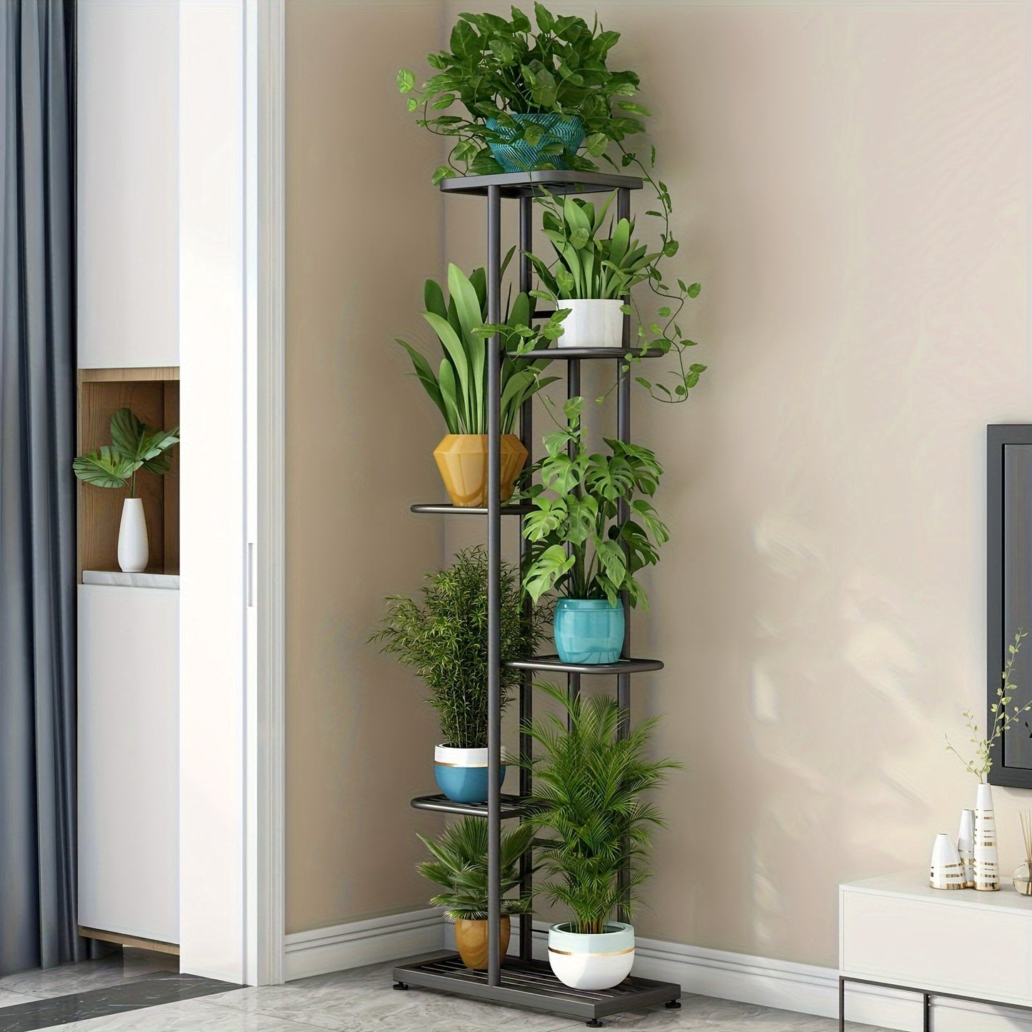 Plant Stand Indoor Metal Storage Rack - DN2L