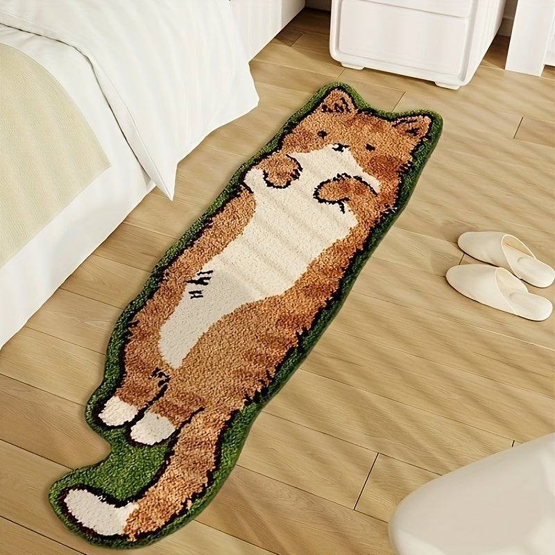 Cartoon Cat Shaped Area Rug - V3NJ