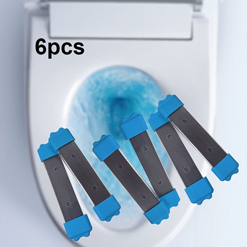 6pcs Magnetic Toilet Bowl Cleaner Set, Chemical-Free TJR3Y7T
