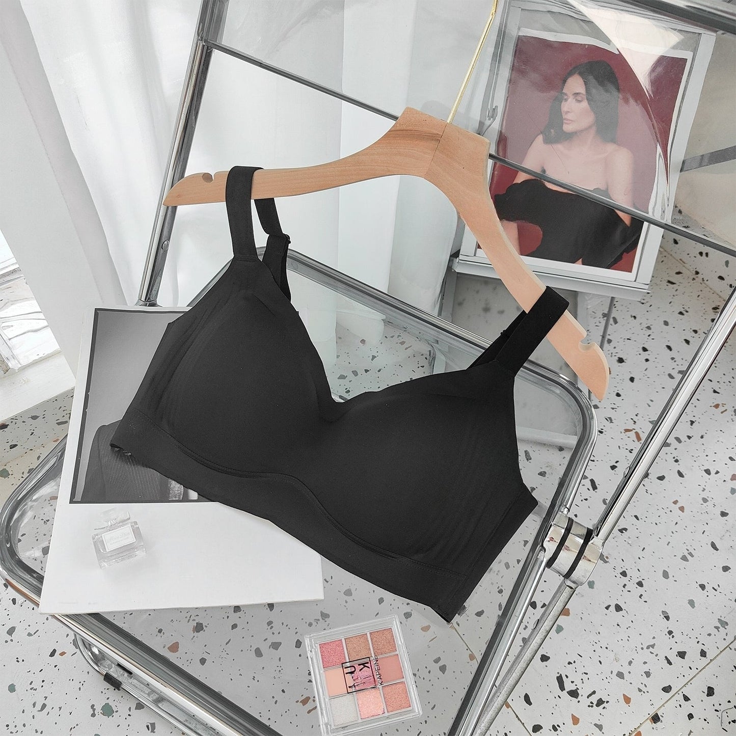 Chic Comfort Bra: Skin-Soft, Breathable, and Fully Adjustable #12302