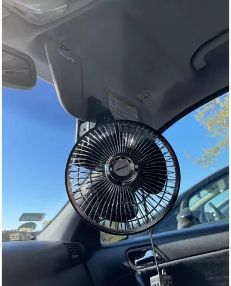 Xtrobb Compacte & verstelbare autoventilator - optimale luchtverdeling