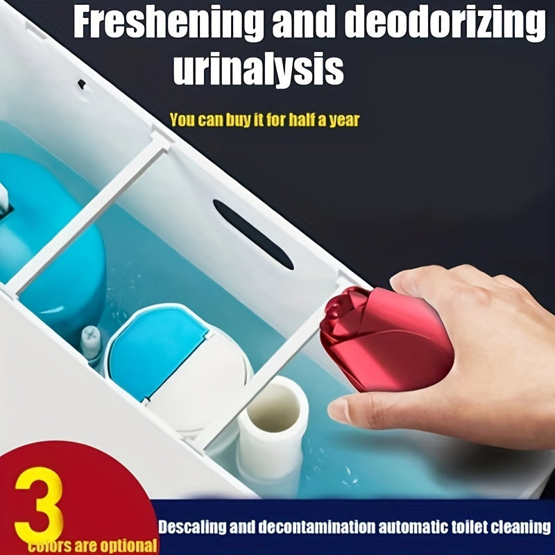 Automatic Toilet Cleaner, Rose-Shaped, Long-Lasting – TJR3P9D