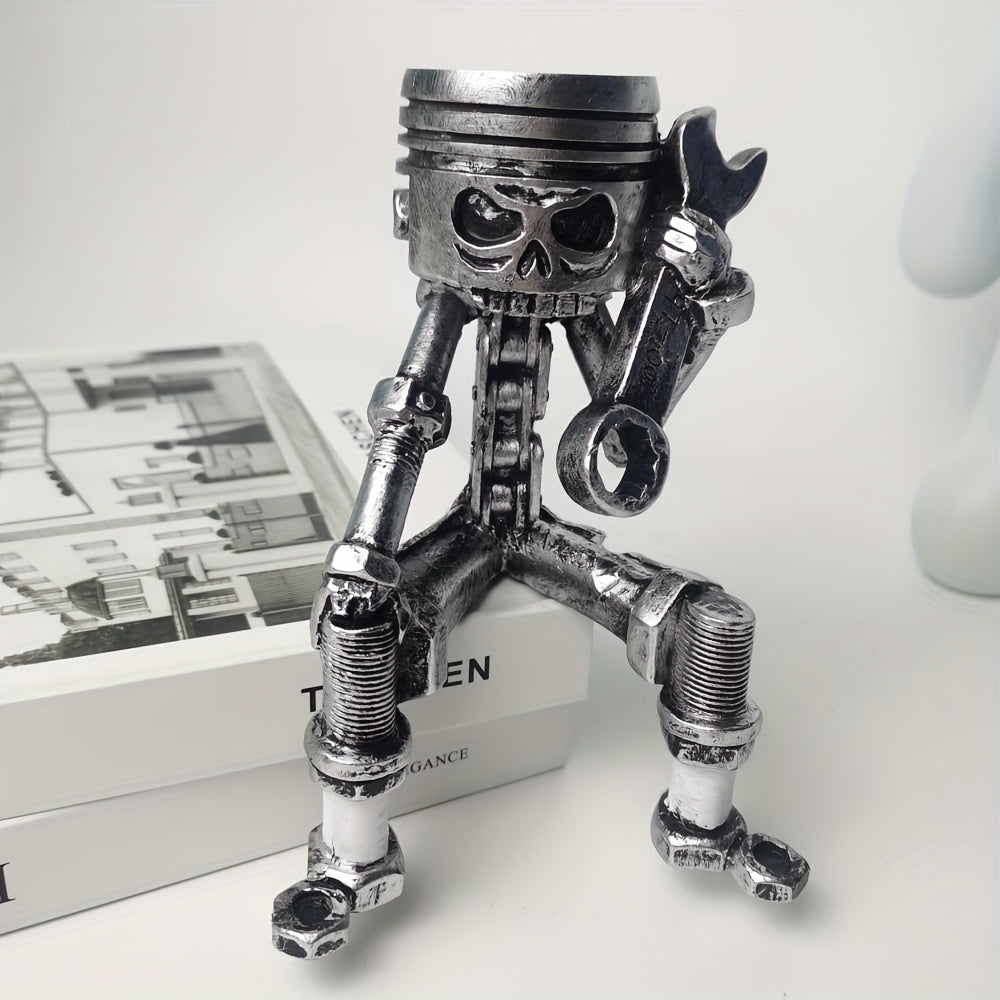 Skeleton Wrench Statue