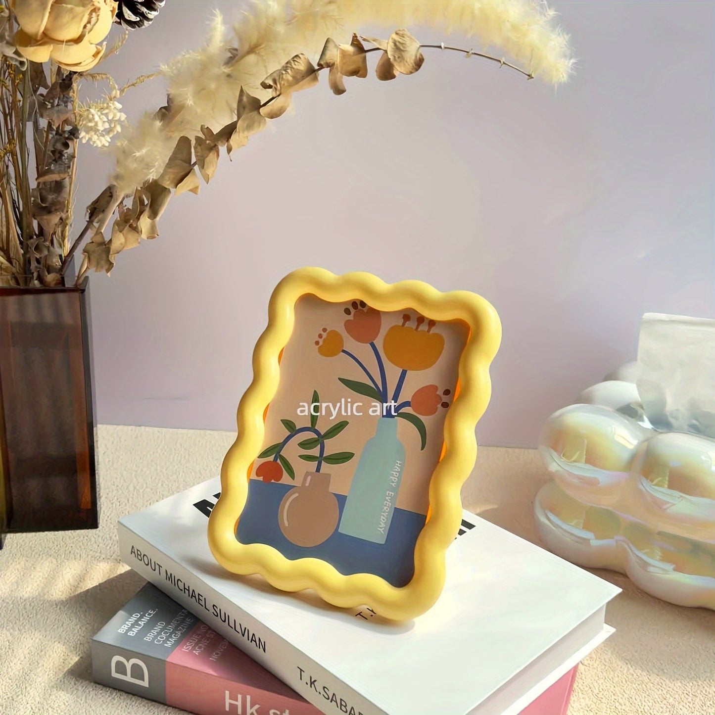 Milk Yellow Cute Decorative Photo Frame - DGU9