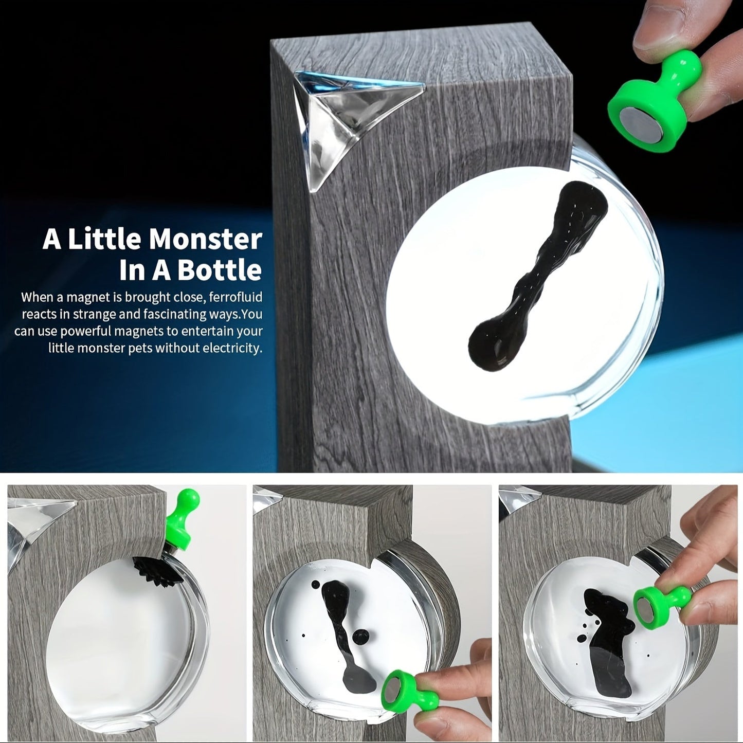 Ferrofluid Music Rhythm Lamp