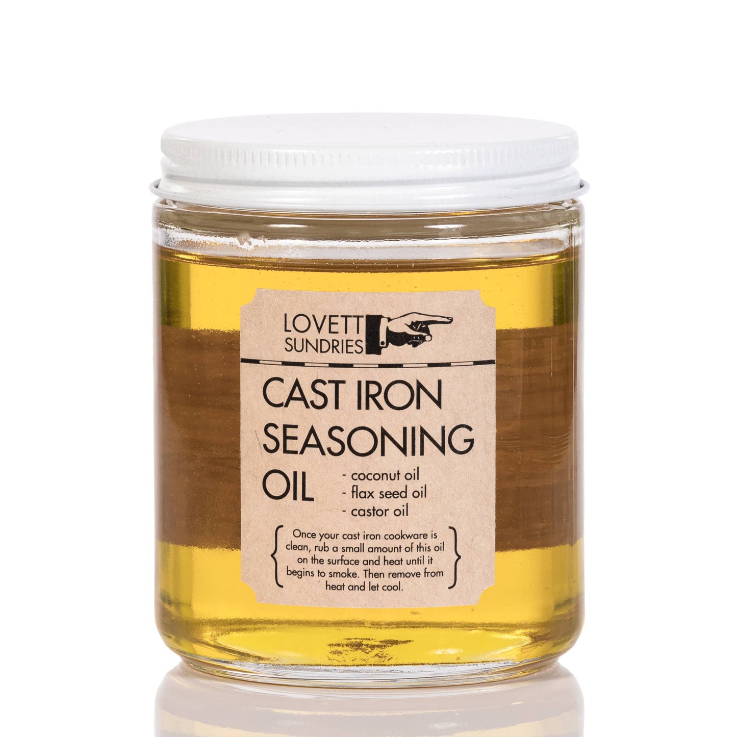 Lovett Sundries - Cast Iron Seasoning OIl