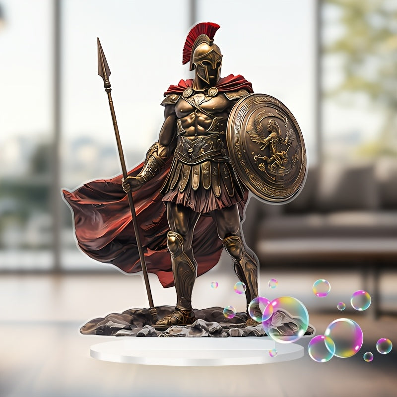 Spartan Warrior Acrylic Decor- HMT24SR