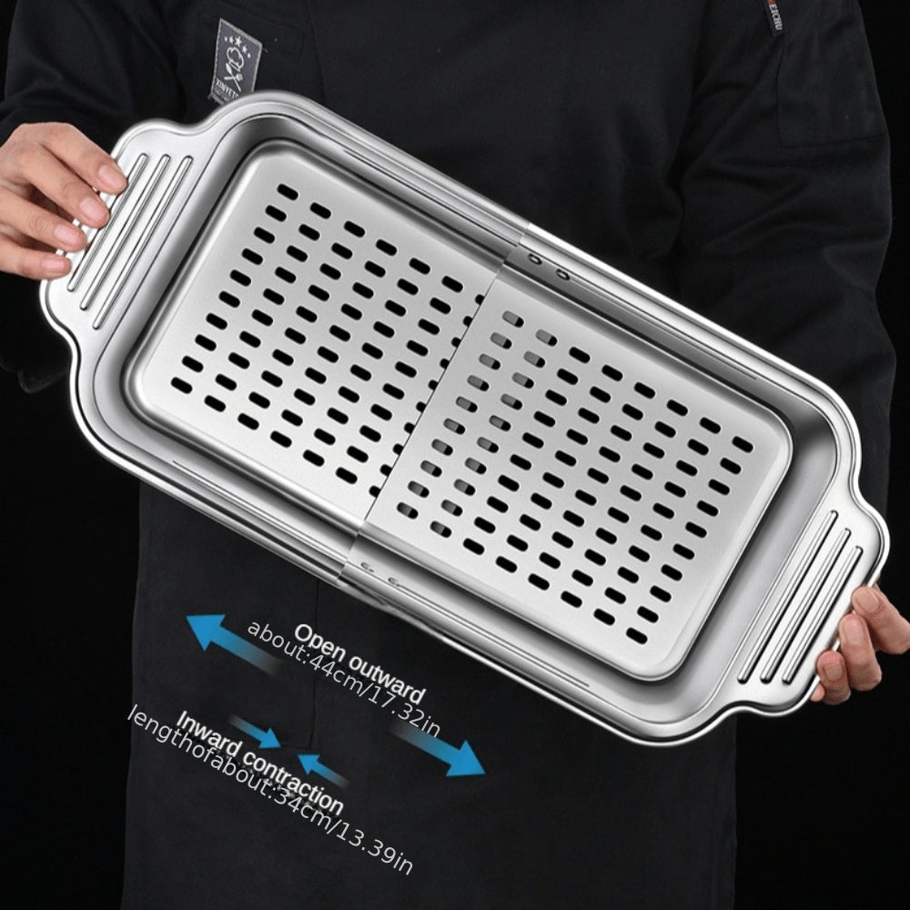 Stainless Steel Expandable Sink Strainer for Draining TJR9P7X