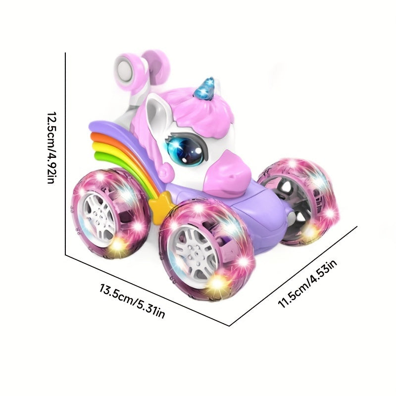 Magical Unicorn Remote Control Car, Light-Up & Transforming TJR4S6G