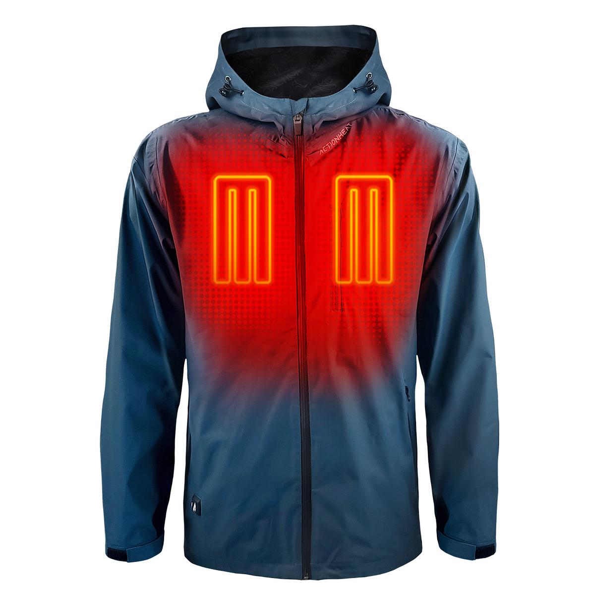 ActionHeat 5V Men's Waterproof Heated Rain Jacket
