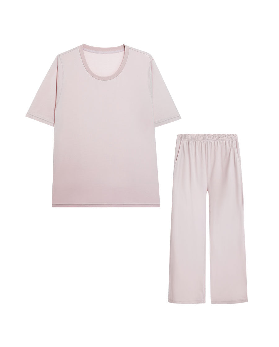 Aimer Short Sleeve Pajama Set