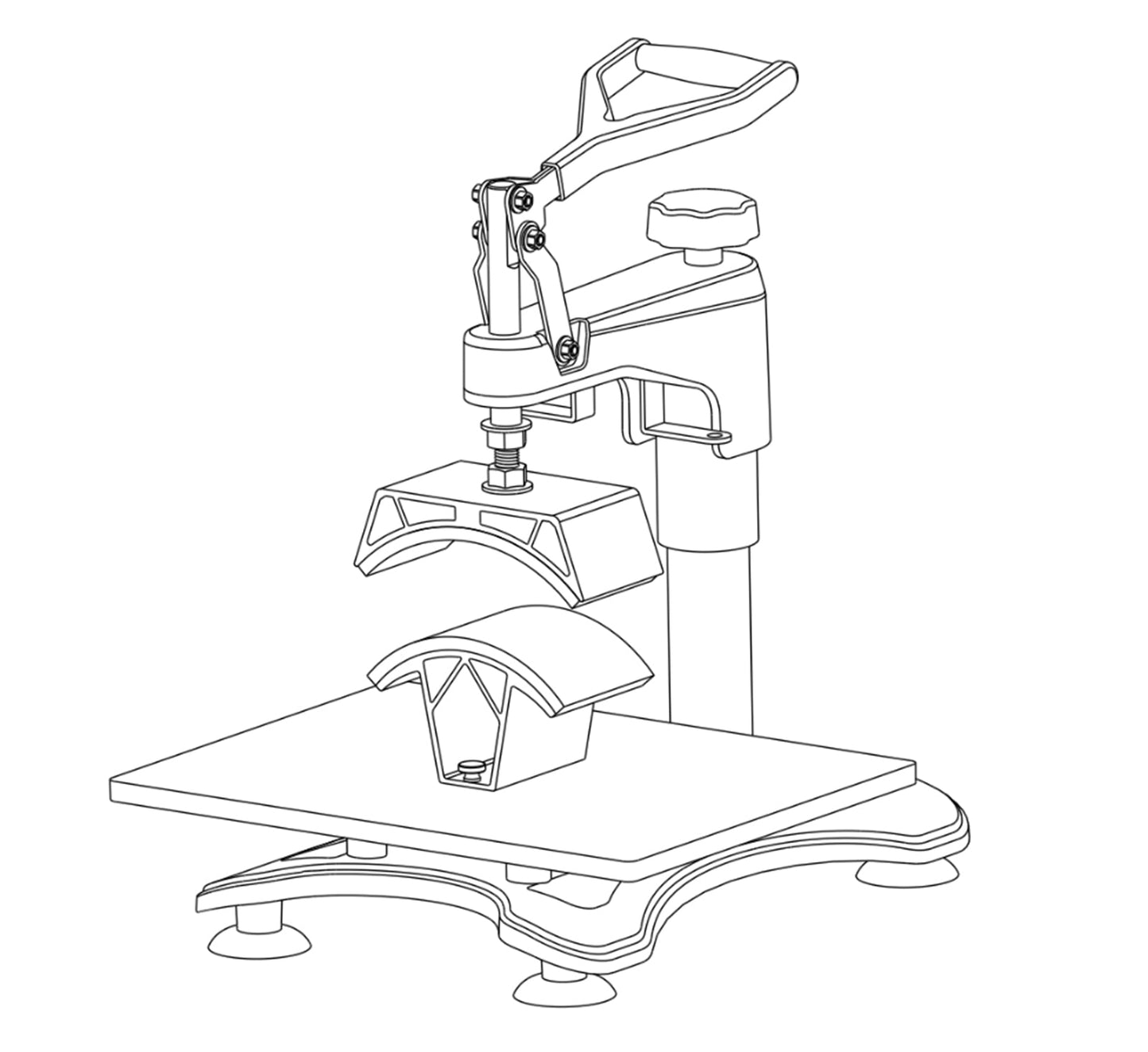 5in1 Upgraded Multifunctional Heat Press Machine