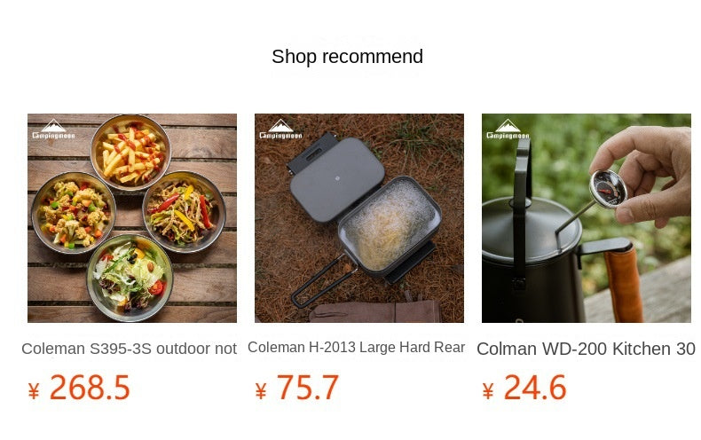 Campingmoon YM-1609/2013 Brich Copping Board Portable Lightweight Wood Cutting Board Double Sided Outdoor Camping Wooden Serving Plate Lunch Box Add-on