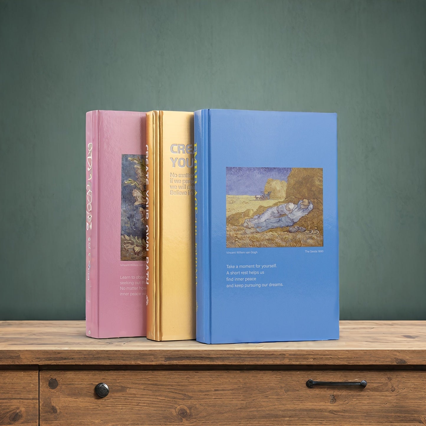 Art Deco 3pcs Decorative Book Set - XVY9