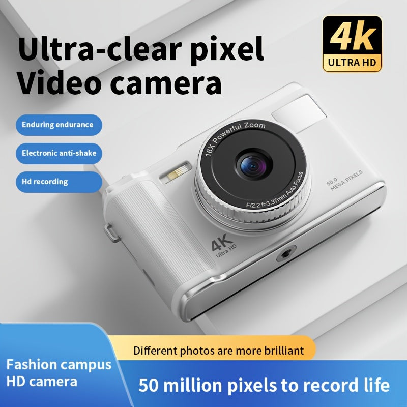 4K Digital Camera with 16X Zoom & 32GB TF Card Included TJR9T4Y