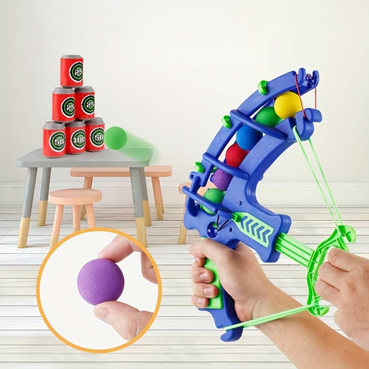 Kids' Safe Archery Set, Blue Bow & Arrow Toy for Ages 3-6 TJR5X8D