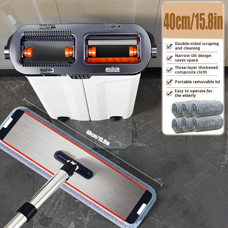 Flat Mop Bucket Set- HMT17FS