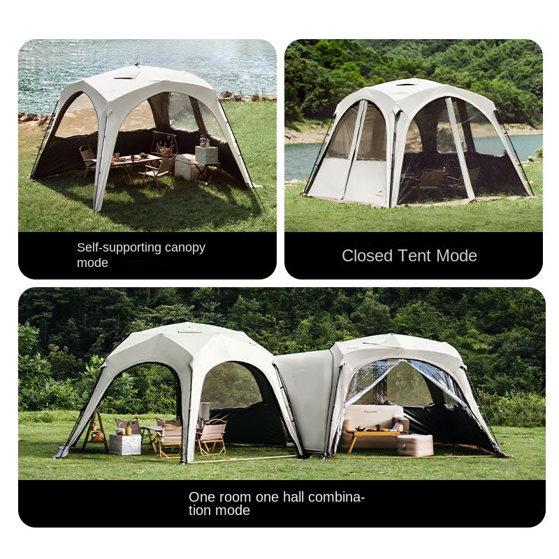 Naturehike CLOUD WORLD Series Modular Outdoor Camping Automatic Tent Canopy Multi-Functional Module Splicing Unlimited Connection Self Standing Fast