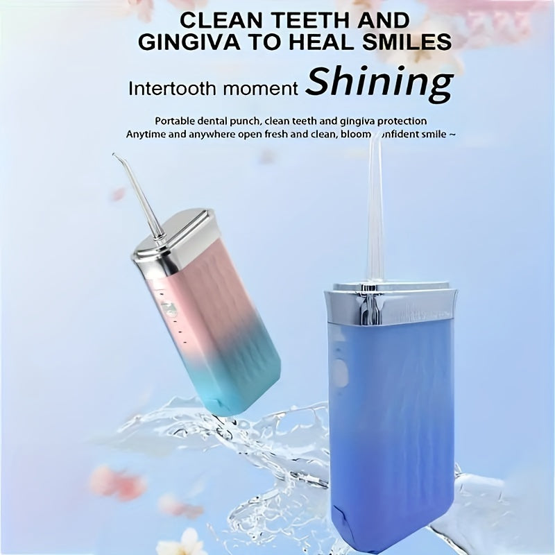 Portable Dental Teeth Cleaner, Rechargeable Water Flosser TJR7M8L