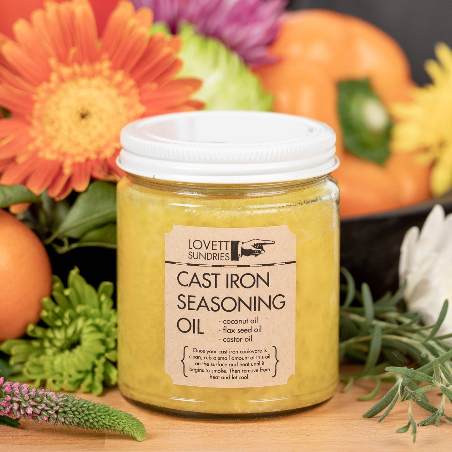 Lovett Sundries - Cast Iron Seasoning OIl