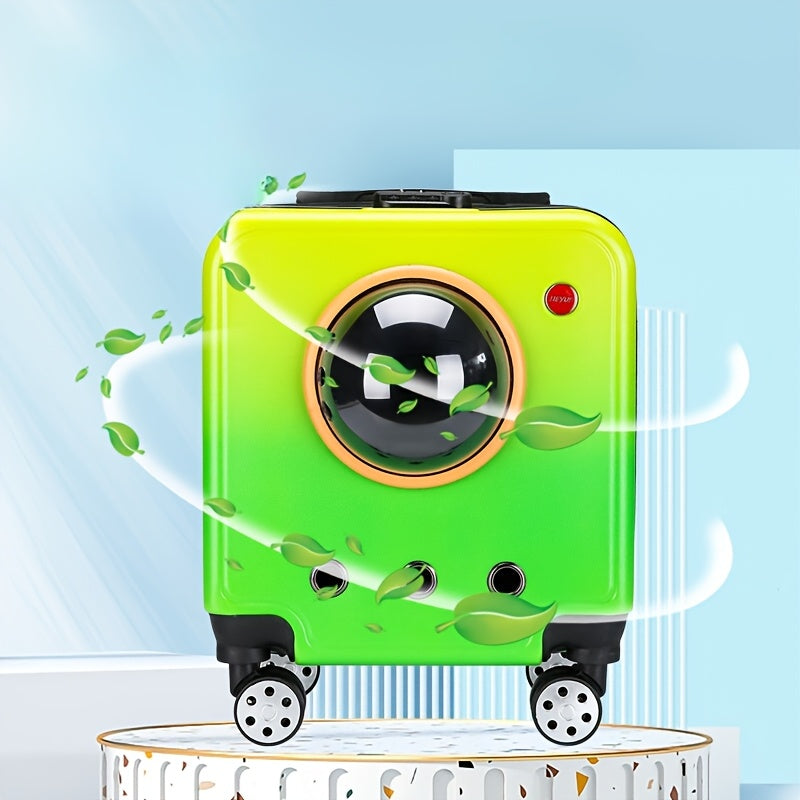 Premium PVC Pet Travel Carrier with Wheels-JEYA