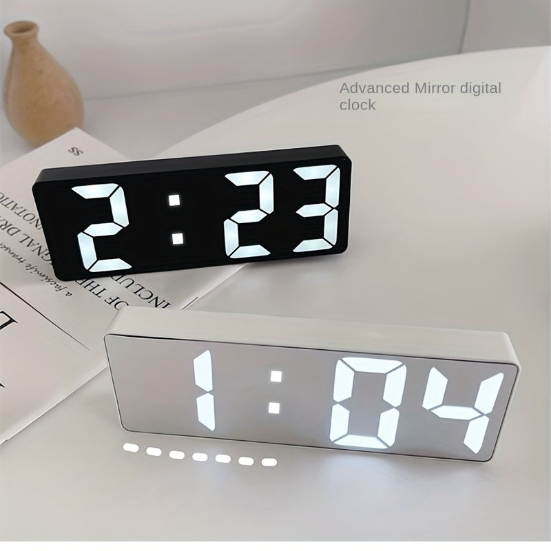 LED Digital Alarm Clock- HMT12M6