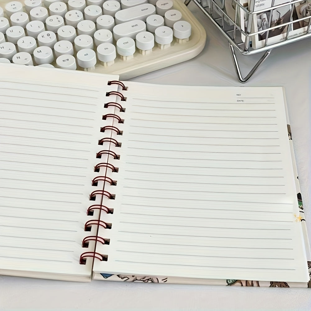 Chic A5 Spiral Notebook with Detachable Pages - JVG8