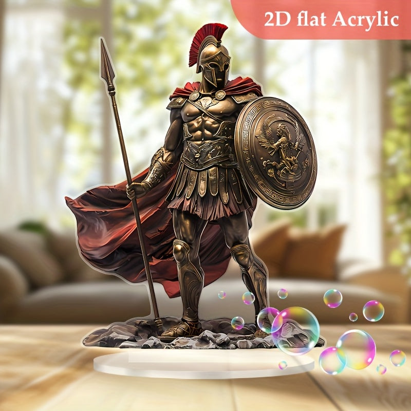 Spartan Warrior Acrylic Decor- HMT24SR