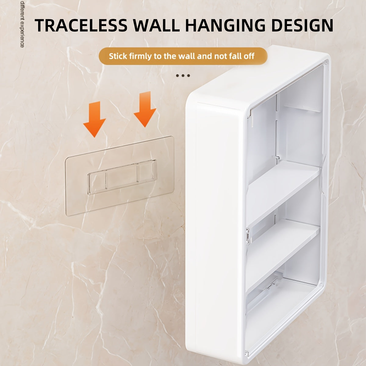 PET Material Wall-Mounted Hand Organizer Display Case - SF3K