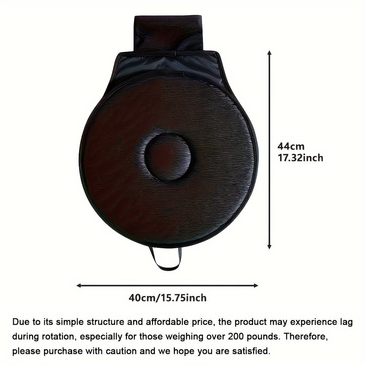 Rotating Car Seat Cushion, 360° Swivel Chair Pad – TJR5X2M