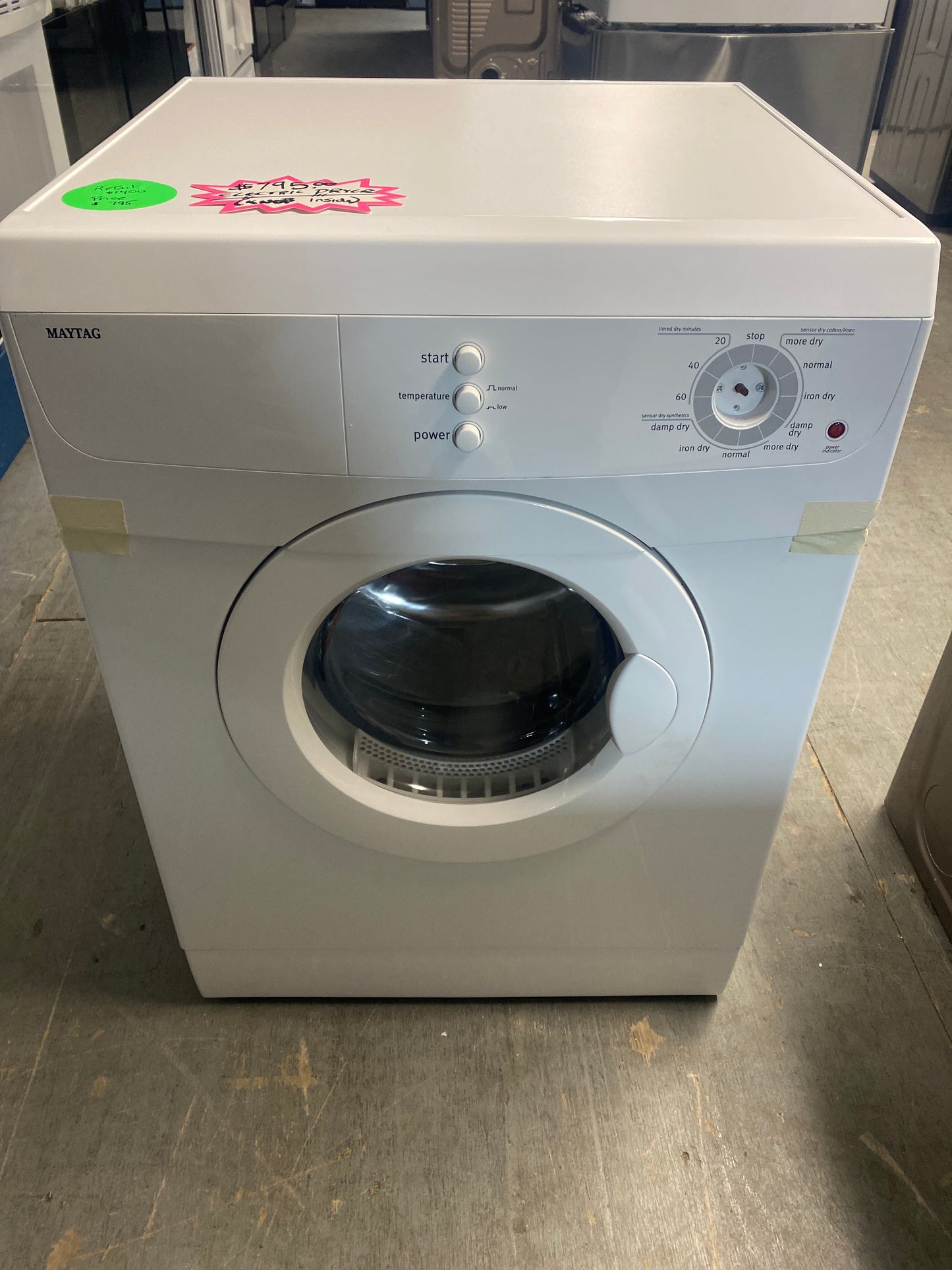 Maytag 24” Electric Dryer
