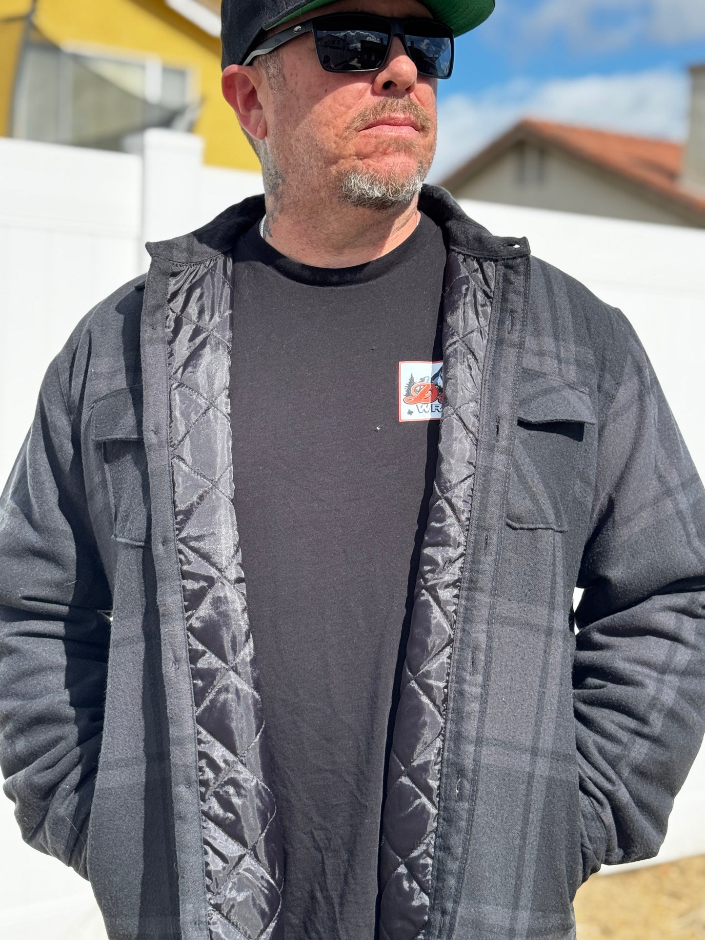 DW Quilted/insulated Flannel Jacket