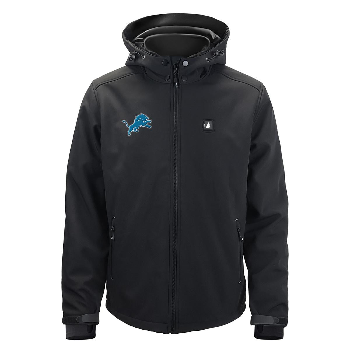 ActionHeat Detroit Lions 5V Men's Softshell Battery Heated Jacket