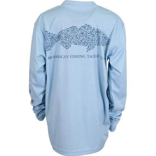 AFTCO Youth Red Alert Long Sleeve Performance Shirt