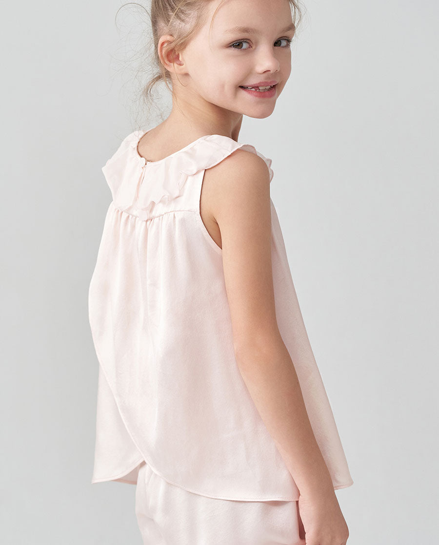 Aimer Mulberry Silk Pullover Sleeveless Top