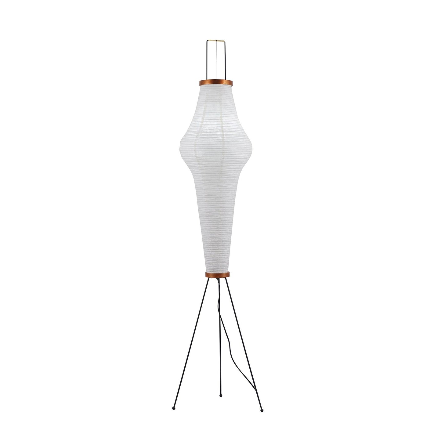 Rice Paper Floor Lamp With Tripod Stand