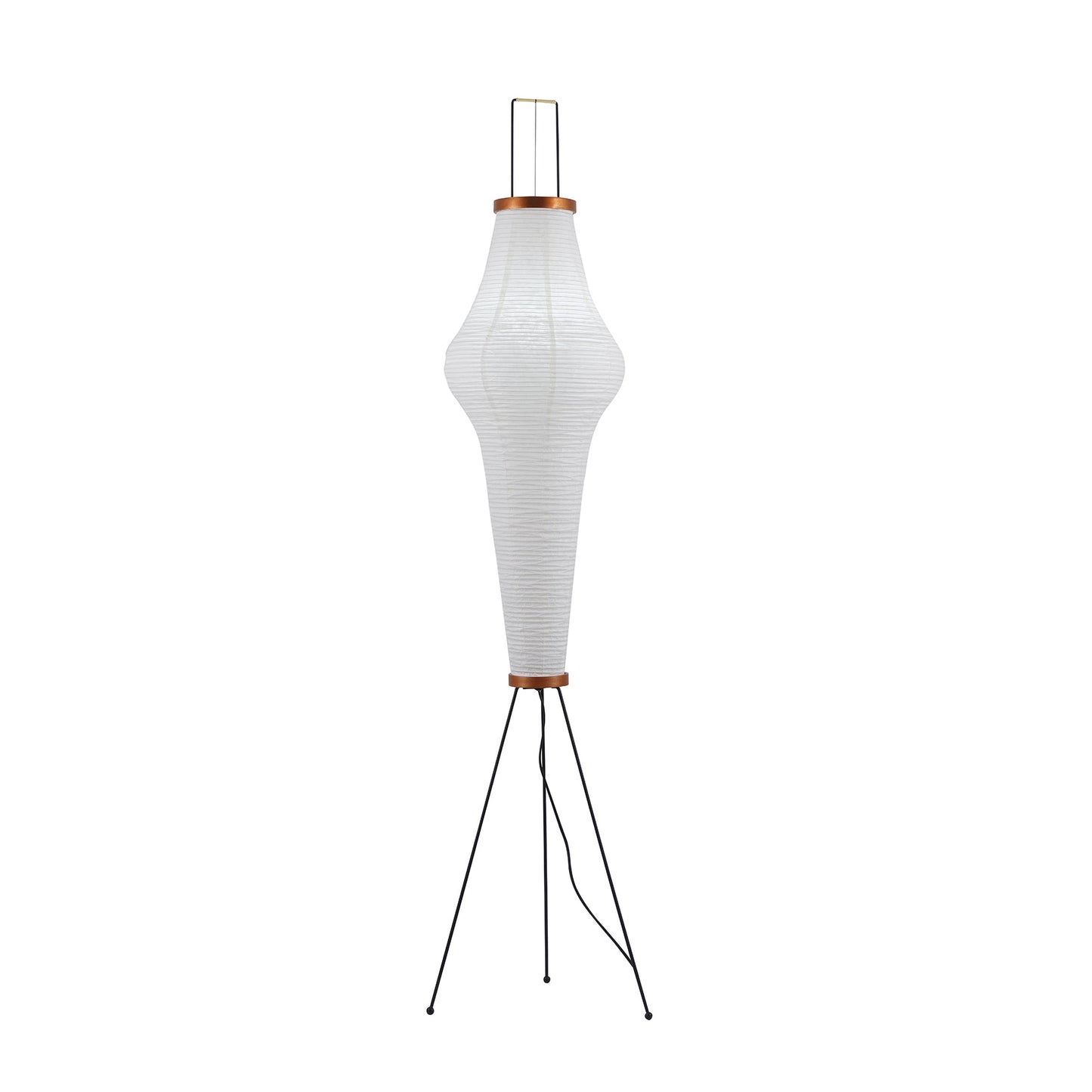 Rice Paper Floor Lamp With Tripod Stand