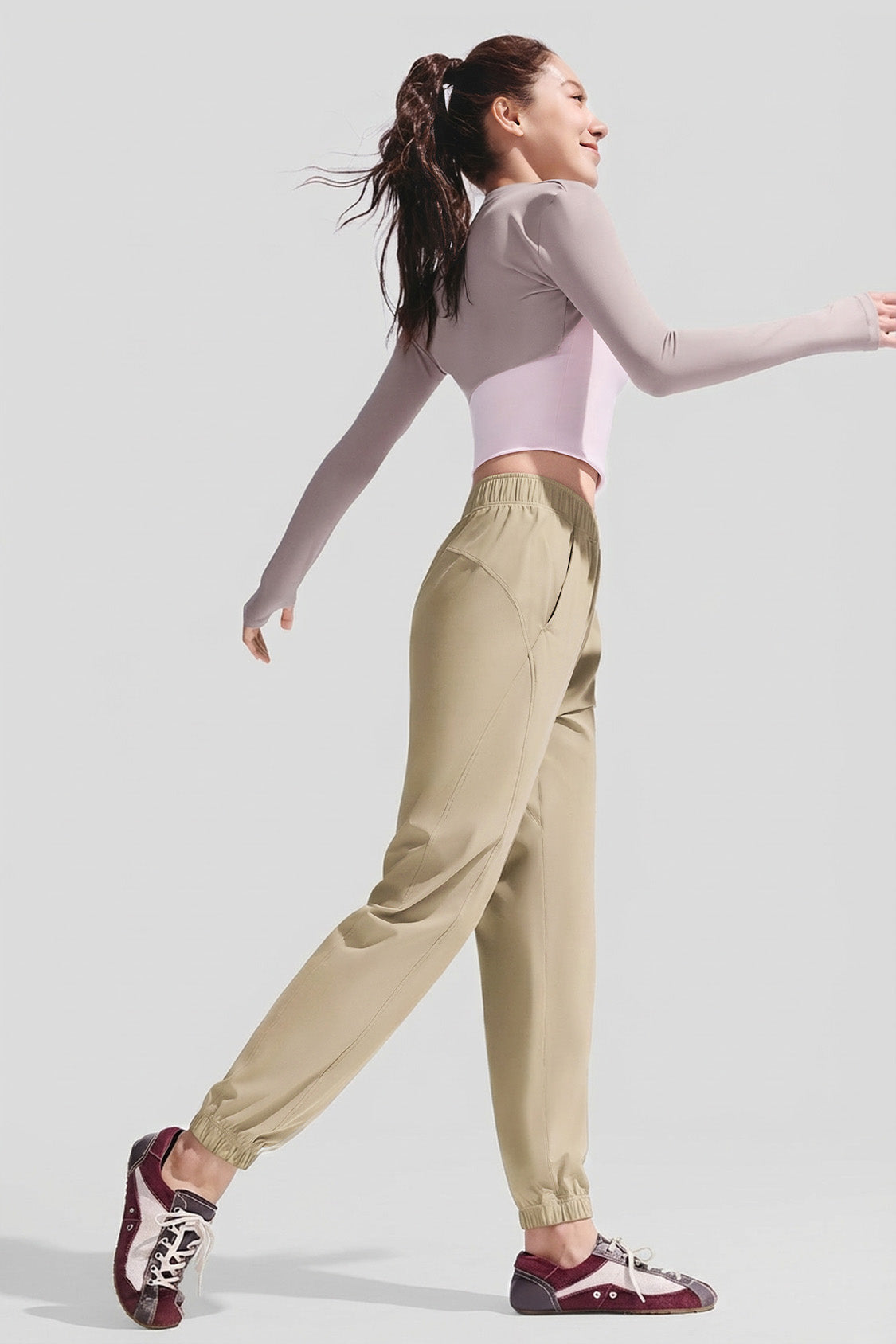 Women's Ultra-Cooling Sun Protection Jogger Pants UPF 50+ AL845（AFF-Sale）