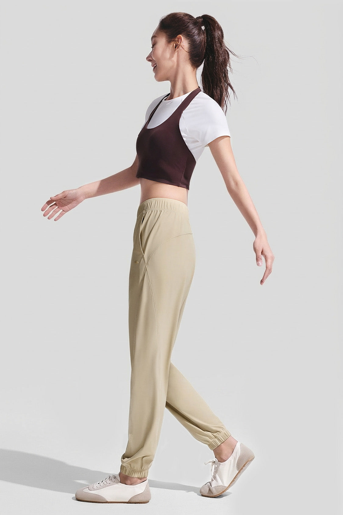 Women's Ultra-Cooling Sun Protection Jogger Pants UPF 50+ AL845（AFF-Sale）