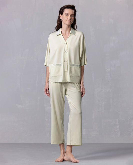 Aimer Medium Long-Sleeves Pajama Set