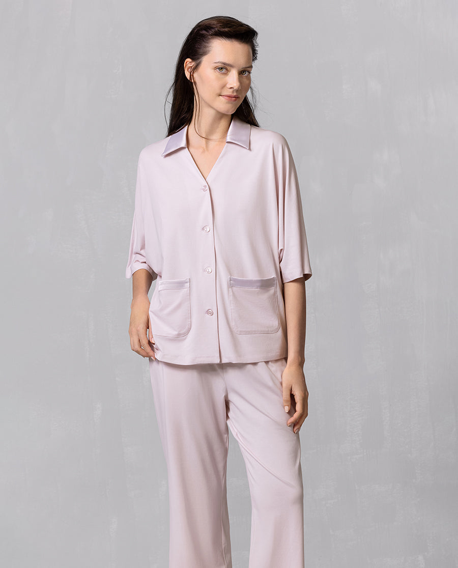 Aimer Medium Long-Sleeves Pajama Set