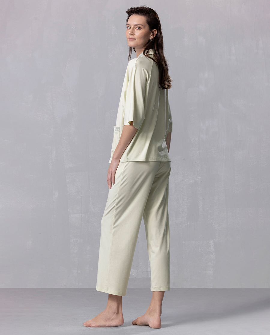 Aimer Medium Long-Sleeves Pajama Set