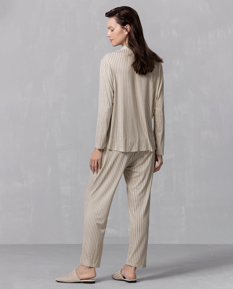 Aimer Long-sleeve Modal Pajama Set
